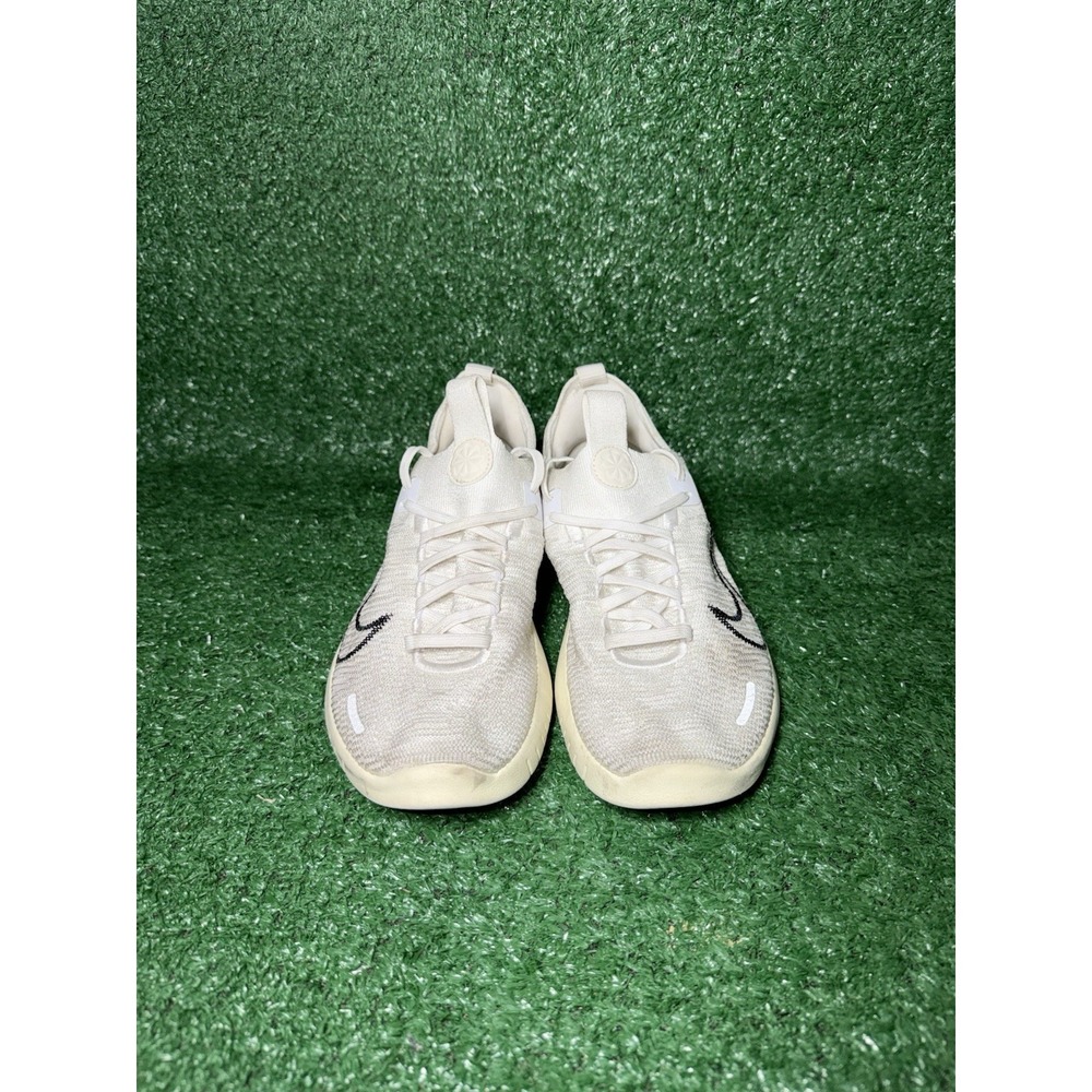 Nike Free RN Flyknit Next Nature Womens Size 8 Grey Black Running Shoes Sneakers - Picture 6 of 9
